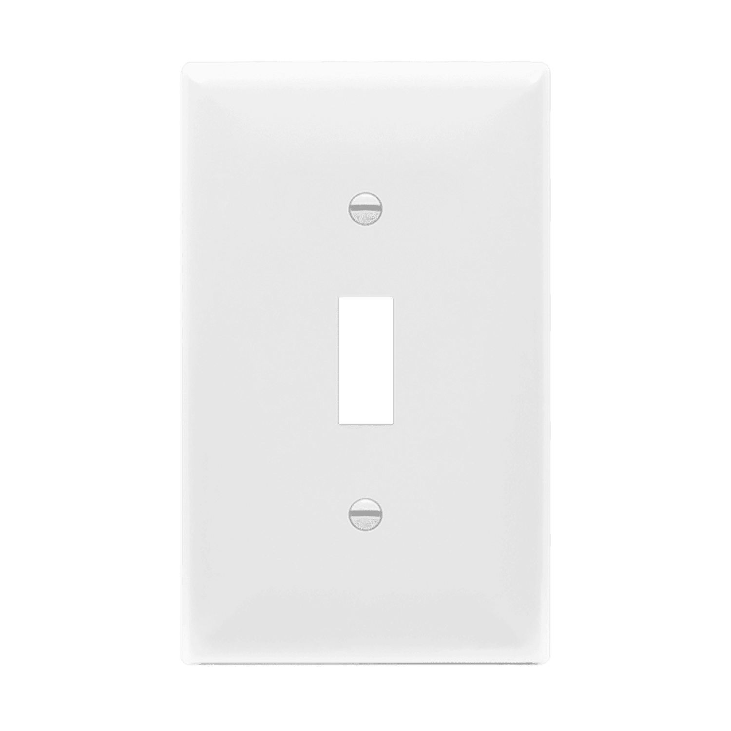 1-Gang Toggle Switch Wall Plate | Mid-Size | Residential Grade
