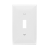Enerlites 8811M Mid-Size Toggle Wall Plate | Durable Thermoplastic