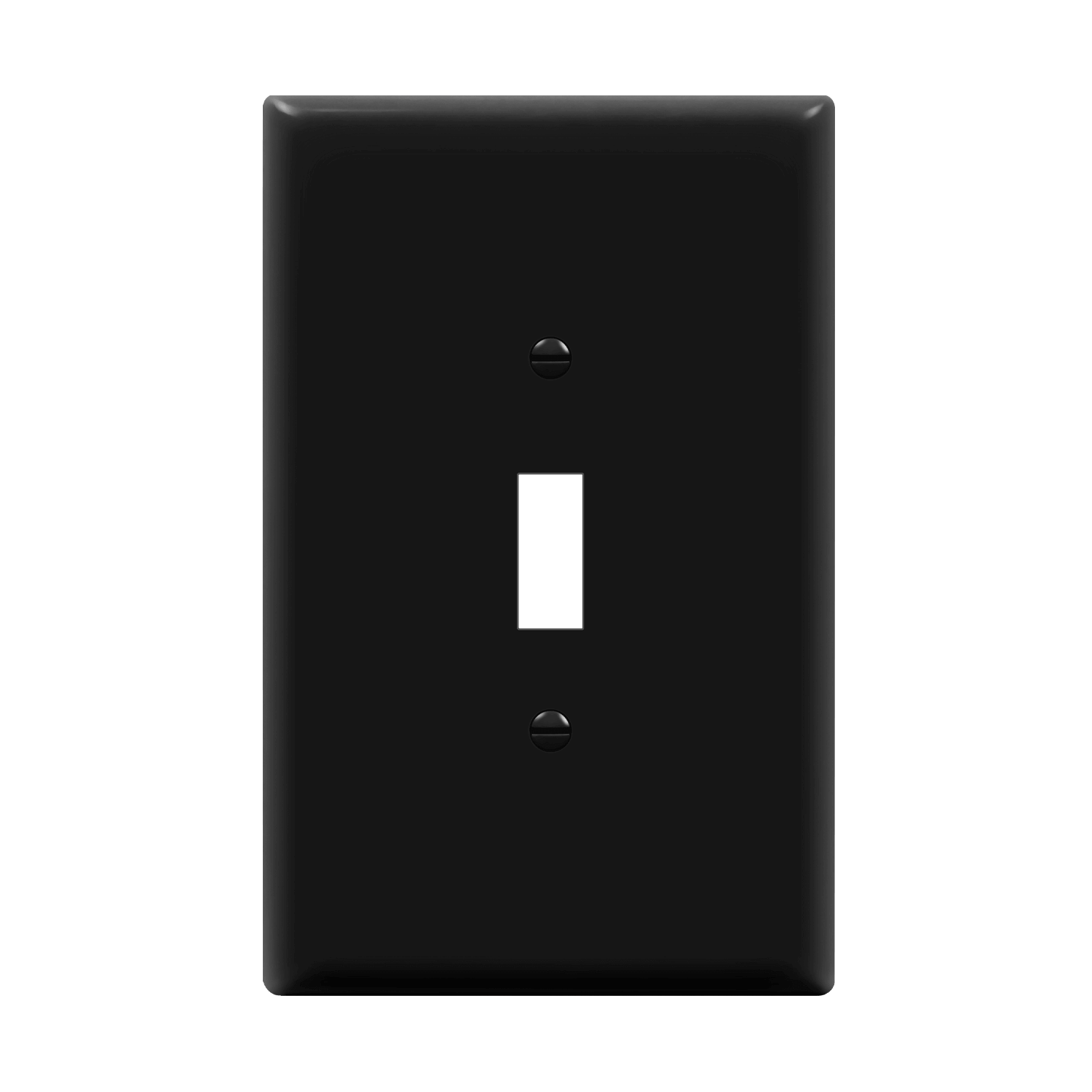 Oversize Toggle Switch Wall Plate with Smooth Finish