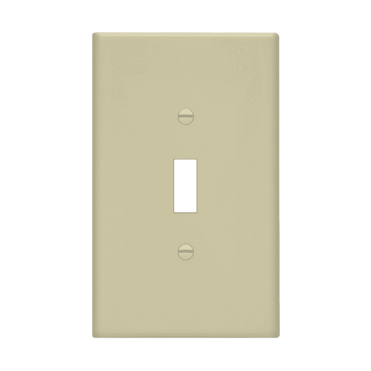 Enerlites Oversize One-Gang Toggle Wall Plate – Durable Thermoplastic