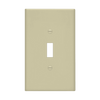 Enerlites Oversize One-Gang Toggle Wall Plate – Durable Thermoplastic