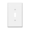 Enerlites Oversize One-Gang Toggle Wall Plate – Durable Thermoplastic
