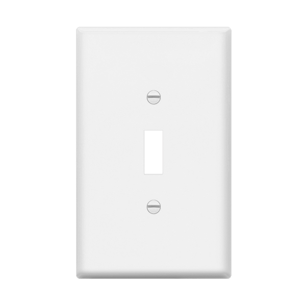 1-Gang Toggle Switch Wall Plate | Over-Sized | Residential Grade