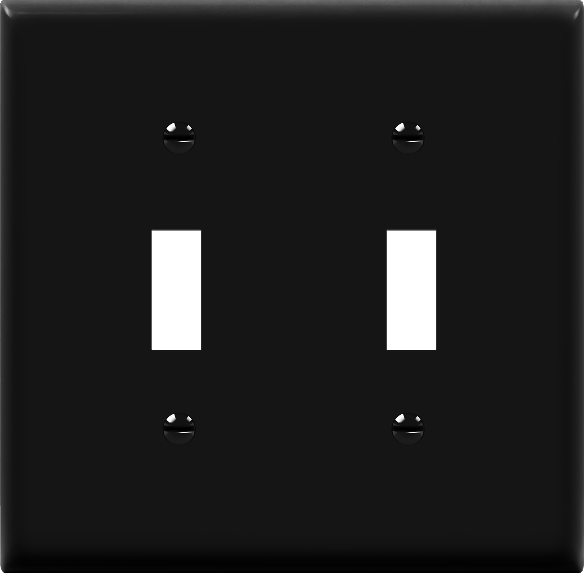 2-Gang Toggle Switch Wall Plate | Standard Size | Residential Grade | Enerlites 8812