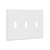 3-Gang Toggle Switch Wall Plate | Residential Grade