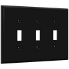Toggle Switch Three-Gang Mid-Size Wall Plate | ENERLITES 8813M