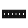 ENERLITES 8816M mid-size six-gang toggle switch wall plate