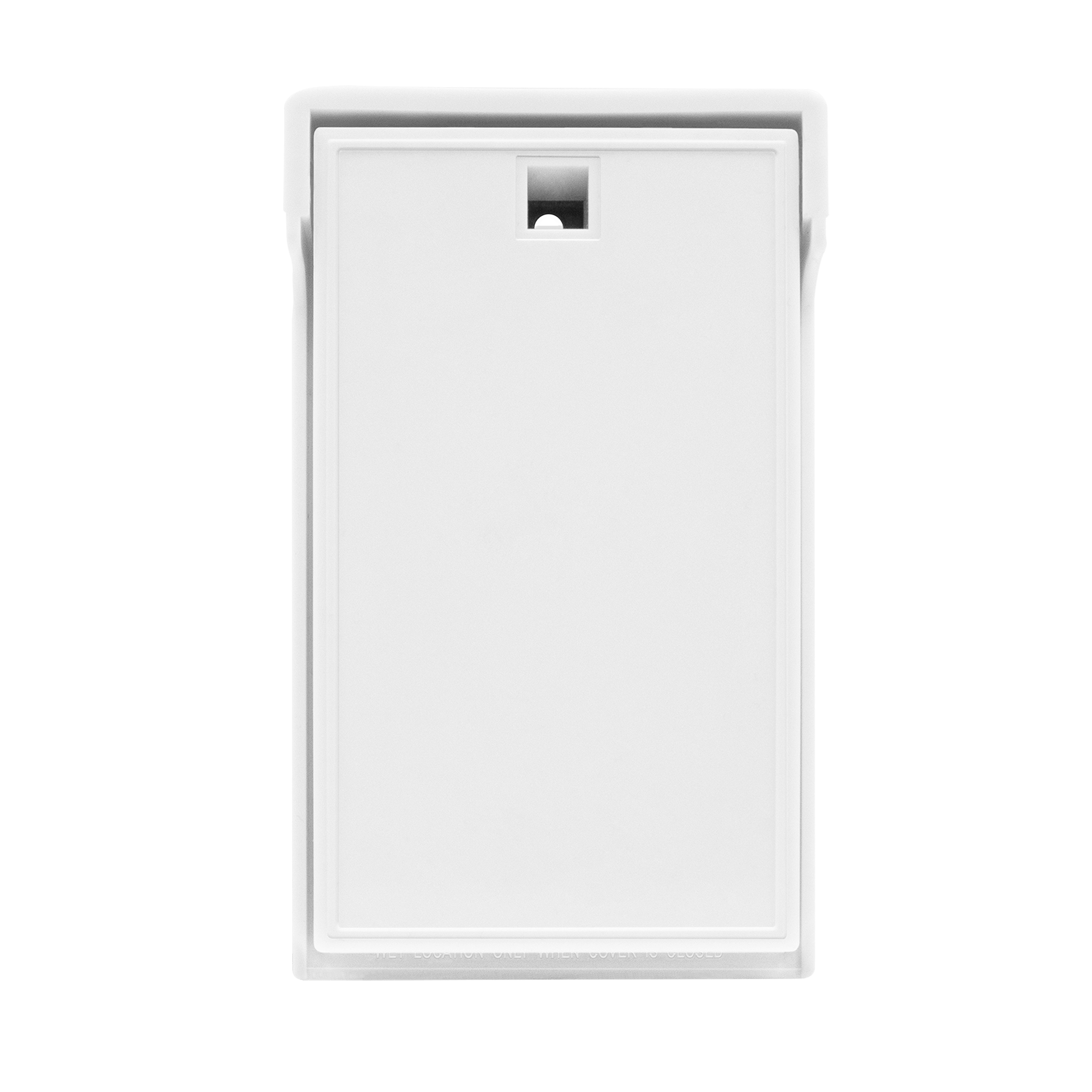 1-Gang Weatherproof Decorator Vertical Mount Wall Plate | Enerlites 8831-WPV