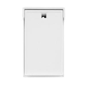 Enerlites 8831-WPV vertical weatherproof decorator wall plate with hinged cover - Available at Electrical Marketplace