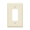 Enerlites Oversize Decorator/GFCI One-Gang Wall Plate – Polycarbonate Thermoplastic