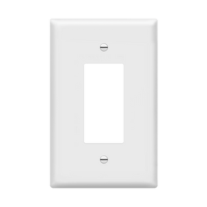 Enerlites Oversize Decorator/GFCI One-Gang Wall Plate – Polycarbonate Thermoplastic - Available at Electrical Marketplace