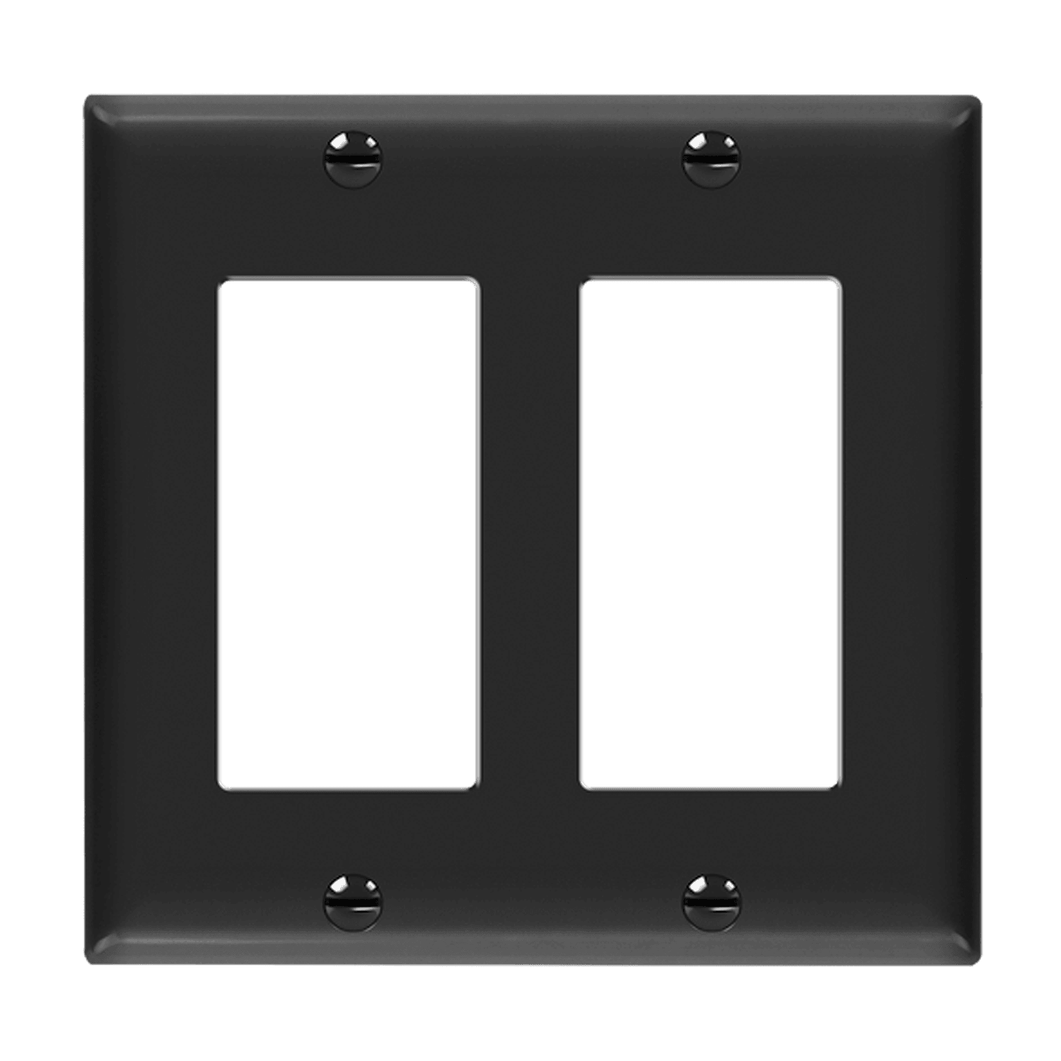 8832 wall plate – easy to clean and install two-gang cover