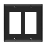 8832 wall plate – easy to clean and install two-gang cover