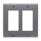 8832 wall plate – easy to clean and install two-gang cover