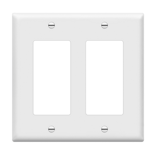 2-Gang Decorator Wall Plate | Standard Size