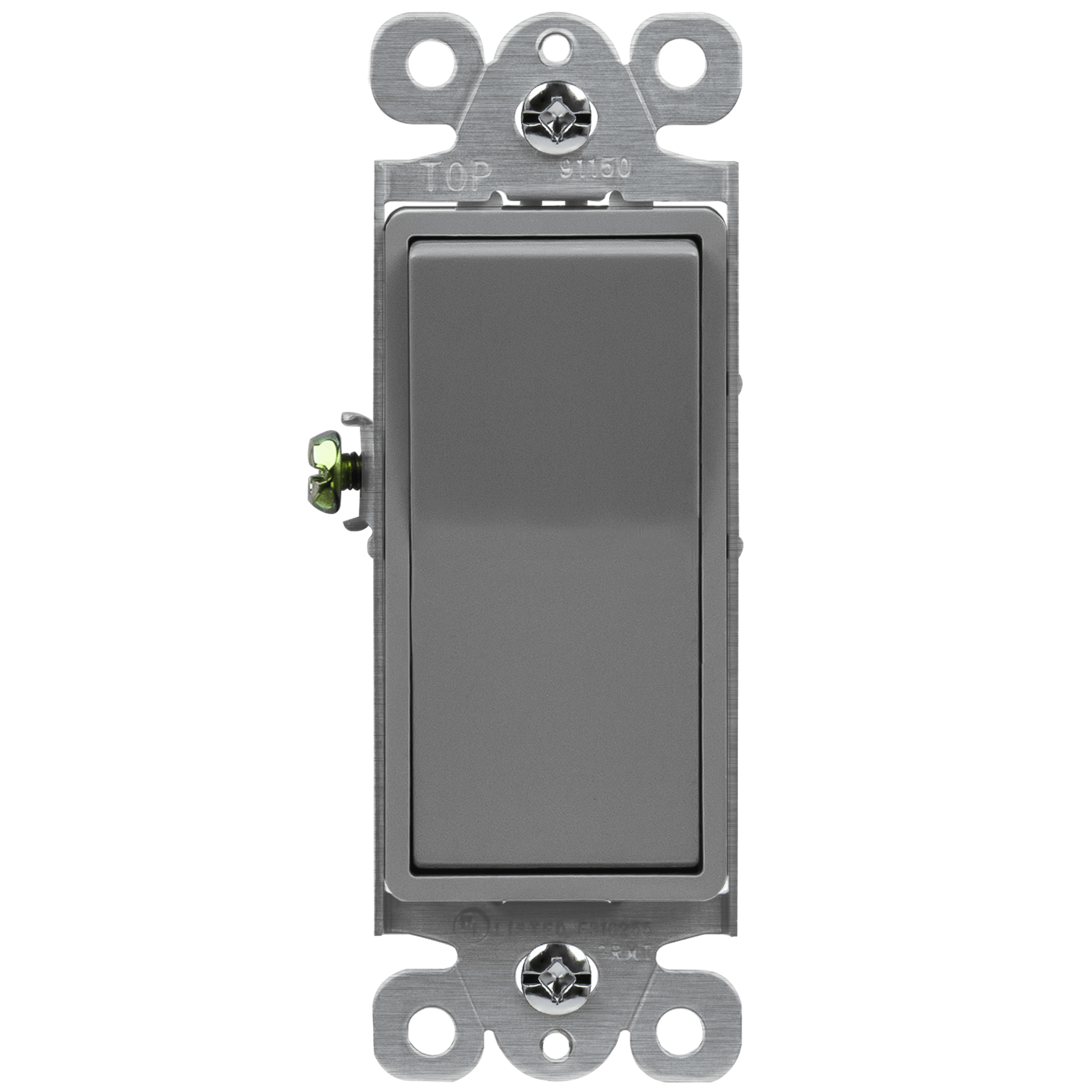 15 Amp Single-Pole Decorator Switch | 120/277V | Enerlites 91150