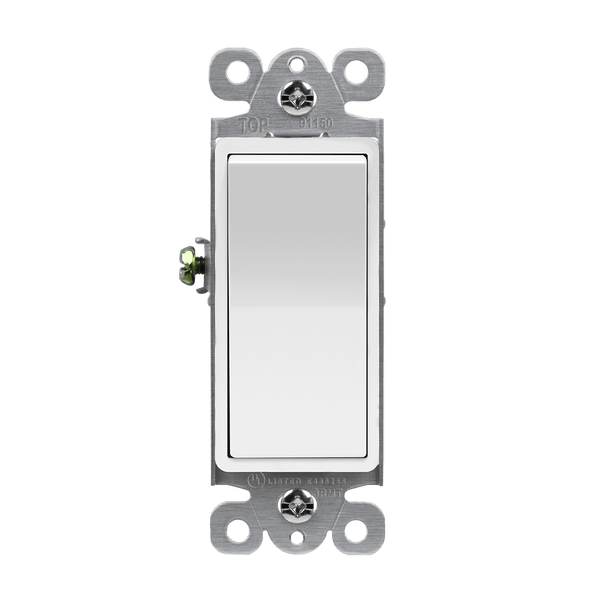 15 Amp Single-Pole Decorator Switch | 120/277V | Residential Grade