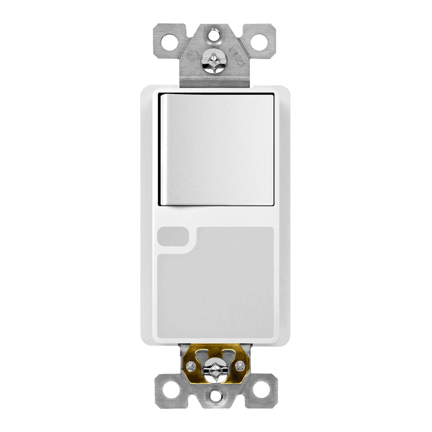 15 Amp 1-Gang 3-Way Decorator Switch With Guidelight | 120V| Residential Grade