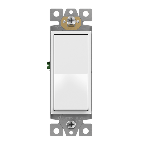 15Amp 1-Gang 3-Way Decorator Switch | 120/277V | Residential Grade