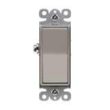 Close-up of Enerlites 93150 paddle switch with grounding screw