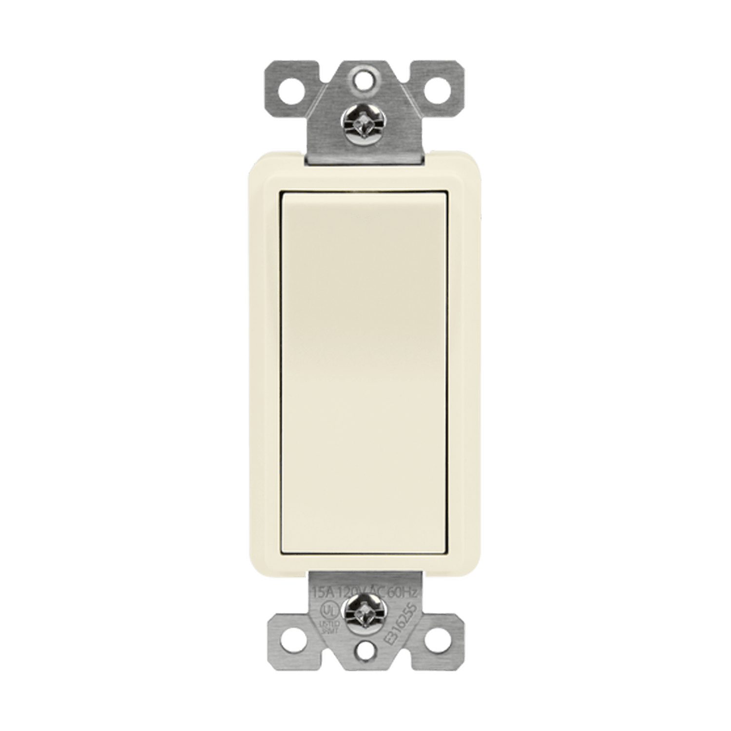 Enerlites 94150 Residential Grade Paddle Switch – Side Wiring Terminals