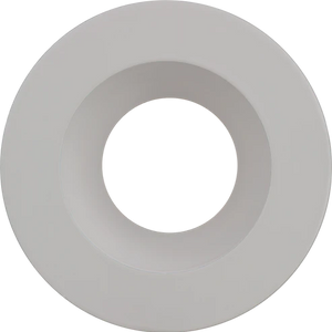 Aster 3-inch white round LED trim with clip-in mounting for recessed lighting, wet location rated - Available at Electrical Marketplace