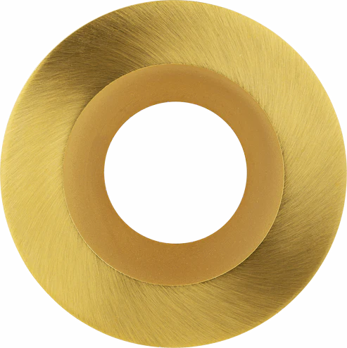 3 Inch Round Trim | Brushed Brass | Goodlite G-96125