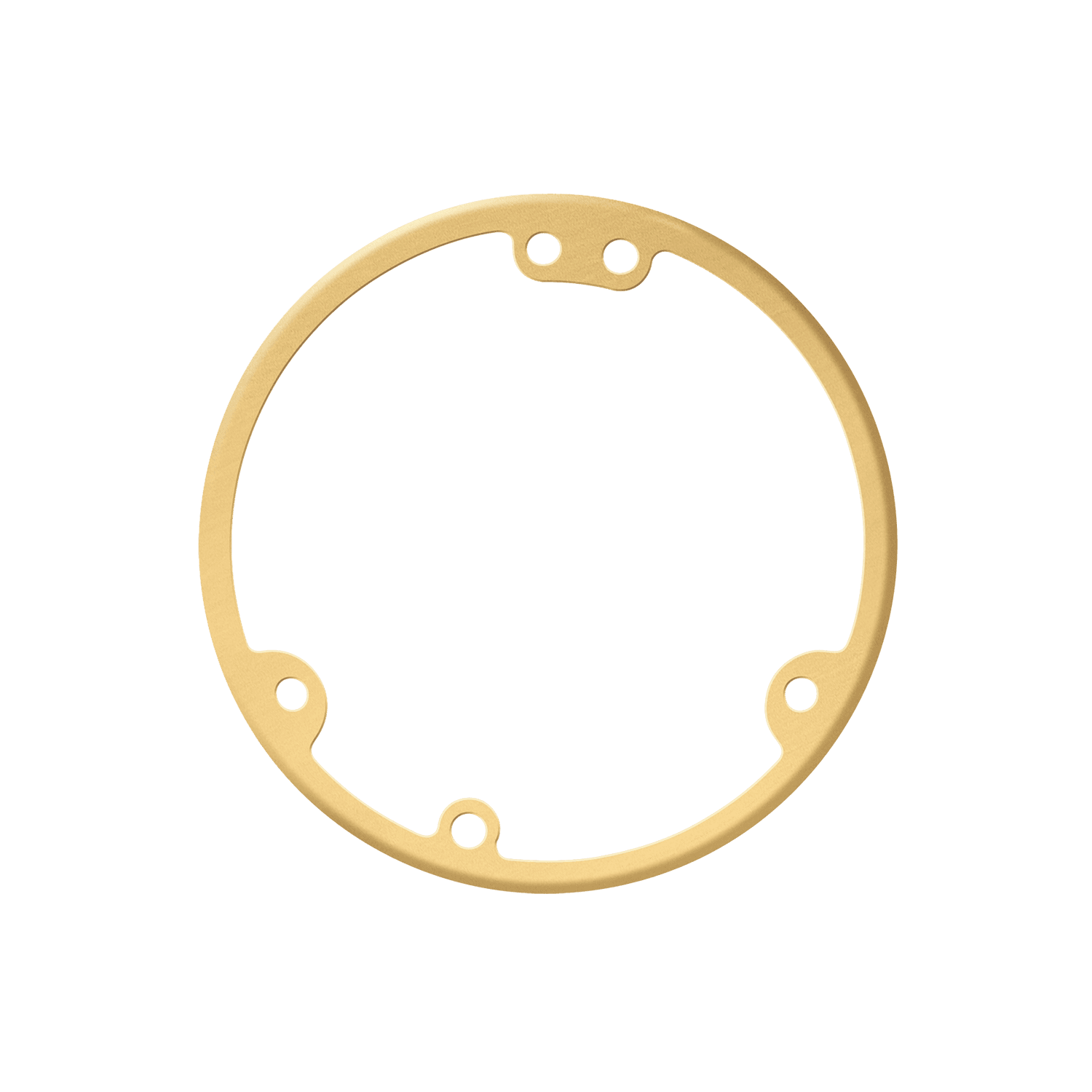 ENERLITES 975509-C brass and 975509-S nickel-plated brass 4-1/4” round floor box mounting ring compatible with ENERLITES covers