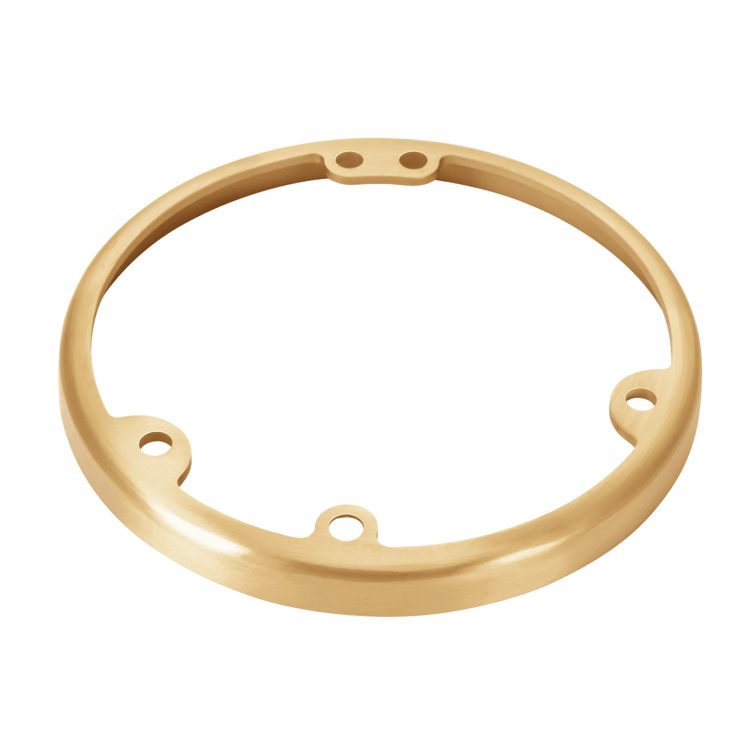 ENERLITES 975509-C brass and 975509-S nickel-plated brass 4-1/4” round floor box mounting ring compatible with ENERLITES covers