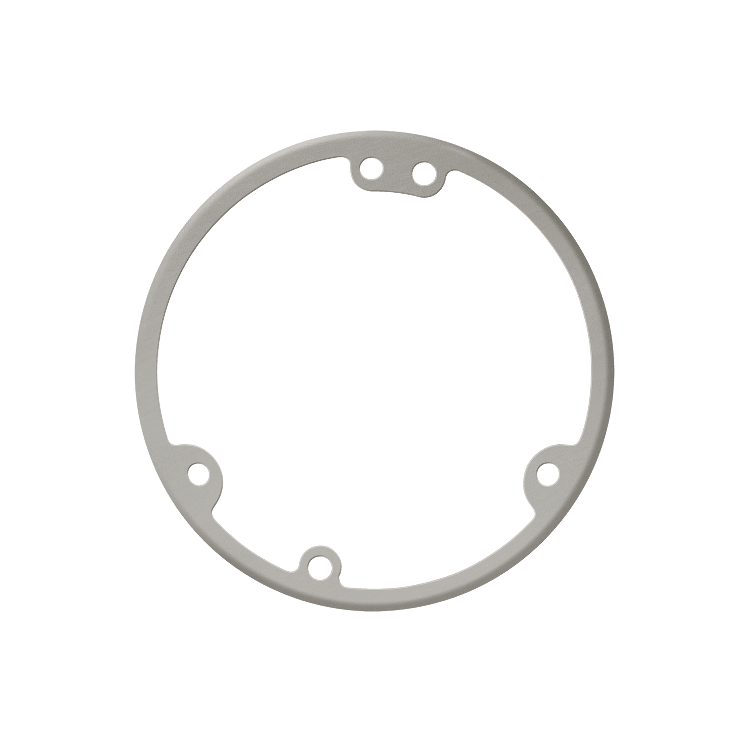 ENERLITES 975509-C brass and 975509-S nickel-plated brass 4-1/4” round floor box mounting ring compatible with ENERLITES covers