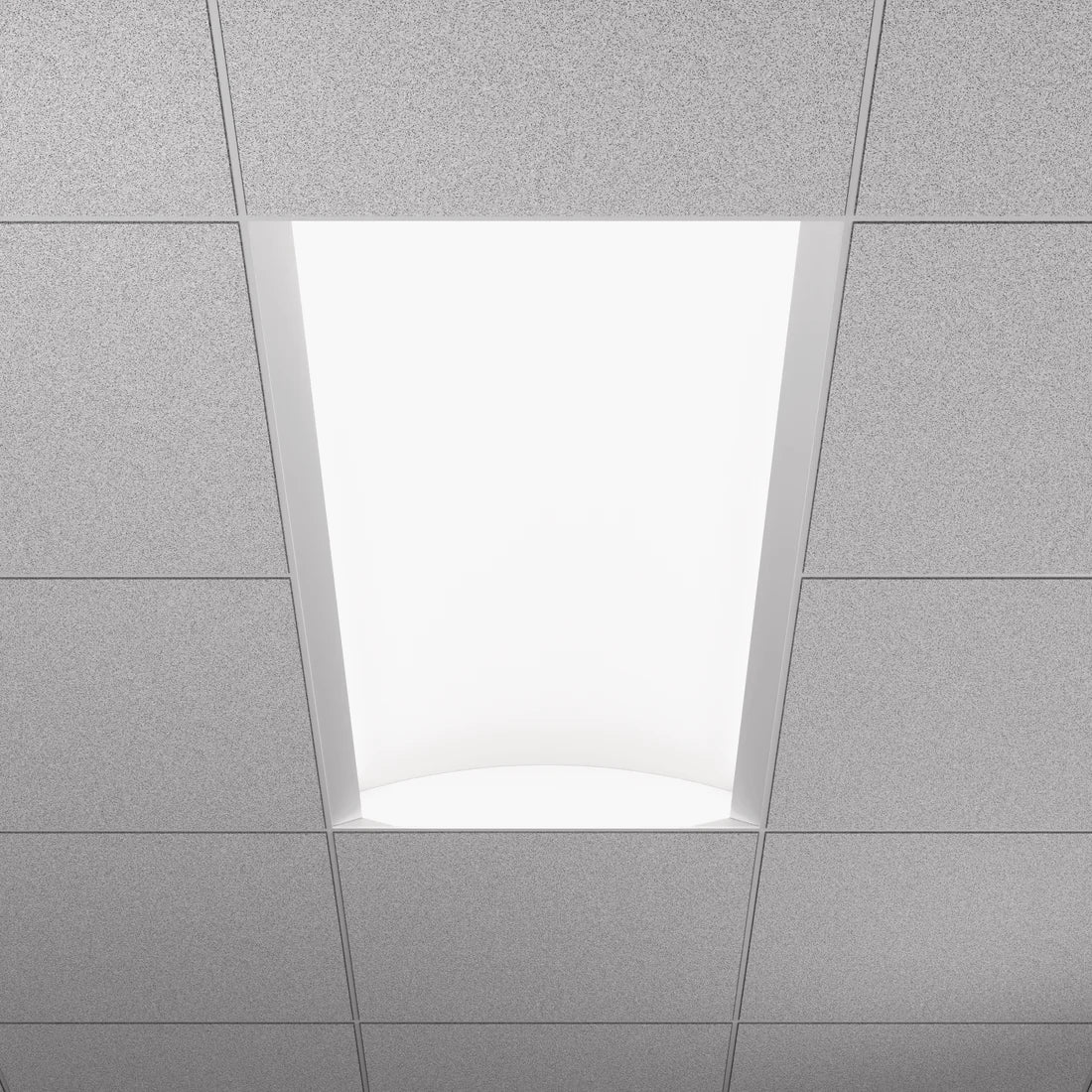 Commercial-grade-2x4-led-single-vault-troffer-with-sensor-port-0-10v-dimmable