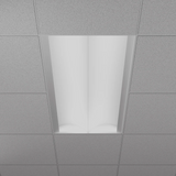 Architectural-two-by-four-lay-in-grid-indirect-double-vault-led-troffer-fixture
