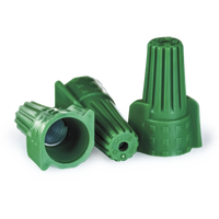 500 Green Wire Connectors Winged UL Listed