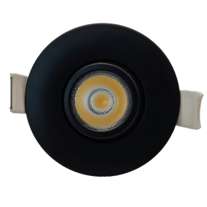 Saturn-2-inch-round-flushed-gimbal-led-recessed-light-black - Available at Electrical Marketplace
