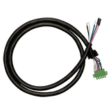 4-foot power cord for architectural linear lighting – black or white