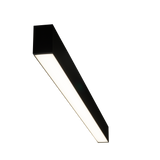 ALDI linear LED fixture black powder coat commercial lighting