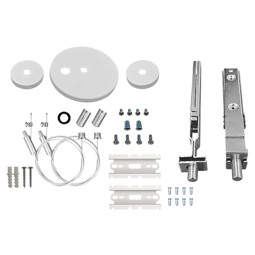 T-Grid mount kit for architectural linear lighting