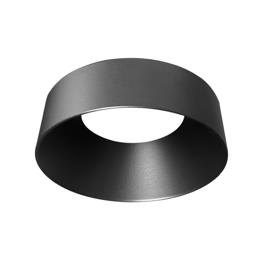 3 Inch Regressed Push N'Lock Trimless Trim | Black | Luxrite LR25444
