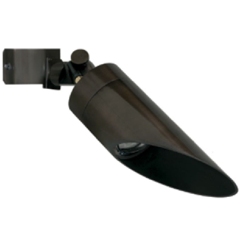 Smart Brass RGB-WW Bluetooth Down Light with tree mounting bracket in Antique Bronze or Gun Metal finish, long shroud design with replaceable LED module.