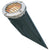 Louvered Brass and Stainless Steel In-Ground Well Light with PVC Sleeve – 12V MR16 Landscape Fixture
