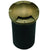 90° Opposing Brass Marker Well Light with PVC Sleeve – Antique Bronze or Black Brass Finish – 12V MR16 Landscape Lighting