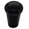 360° Brass 4-Direction Marker Well Light with PVC Sleeve – Antique Bronze or Black Brass Finish – 12V MR16 In-Ground Landscape Light