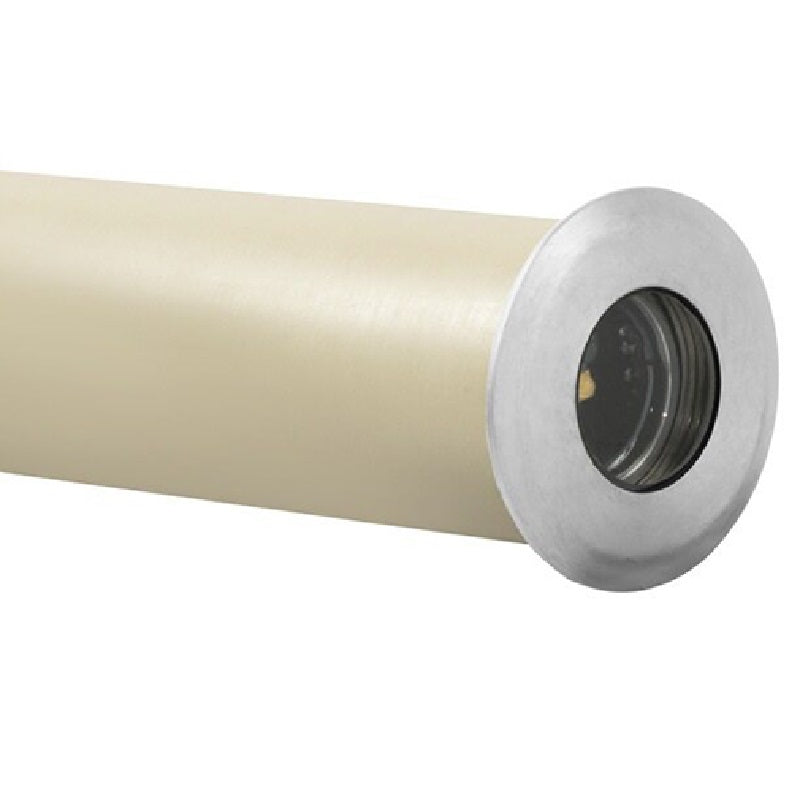 Lensed Multi-Purpose Specialty Light in Antique Bronze, Gun Metal, and Silver Plated finishes with 3W integrated CREE LED, recessed flush mount for masonry and fountain applications.
