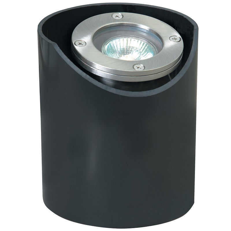Adjustable In-Ground Well Light with Reversible PVC Sleeve in Brass and 316 Stainless Steel