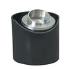 Adjustable Hooded In-Ground Well Light in Brass and 316 Stainless Steel with PVC Sleeve