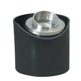 Adjustable Hooded In-Ground Well Light in Brass and 316 Stainless Steel with PVC Sleeve