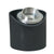 Adjustable Hooded In-Ground Well Light in Brass and 316 Stainless Steel with PVC Sleeve