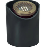 Adjustable Louvered In-Ground Well Light in Brass and 316 Stainless Steel with PVC Sleeve