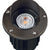 Adjustable Brass Hooded Well Light in Antique Bronze and Gun Metal for Low-Voltage Landscape Lighting
