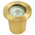 Lensed Well Light in Aluminum, Composite, and Natural Brass with Black & Brass Finishes, 12V MR-16 In-Ground Outdoor Fixture